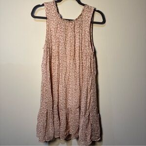 Anthro Floral Sleeveless Dress